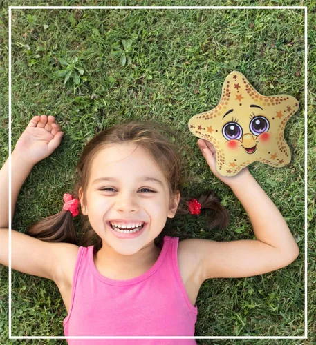 Miniatura 7 de DolliBu Juguete de peluche de estrella de mar amarilla, regalo de estrella de mar para niños y adultos, lindos animales de peluche para niños