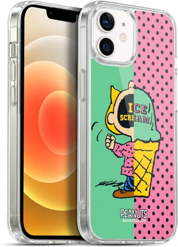 Miniatura 243 de Head Case Designs Funda de gel con licencia oficial de Peanuts Snoopy & Woodstock Halfs and Laughs [protección de grado militar] compatible