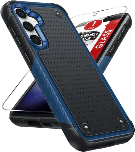 Miniatura 56 de LeYi Funda para Galaxy S21 FE-5G: Funda Samsung S21 FE con protector de pantalla, doble capa protectora de policarbonato duro y TPU suave Android