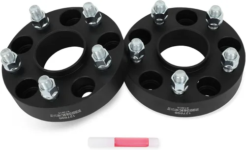 SCITOO 2 espaciadores de rueda de 16.4 x 393.7 ft 1.25 pulgadas con pernos de 14 x 1.5 para Chevy 2016-2024 para Camaro, 2014-2019 para Cadillac