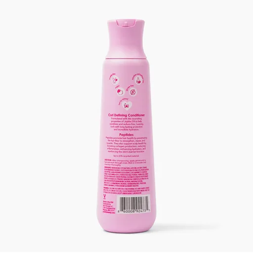 Miniatura 10 de V&Co. Curly Pop - Acondicionador definidor de rizos, sin sulfatos y sin parabenos, cuidado hidratante del cabello con péptidos, aminoácidos y aceite
