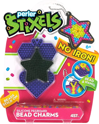Miniatura 4 de Perler Beads - Kit de actividades de cuentas de fusibles para manualidades infantiles, 2004 piezas Geométrico