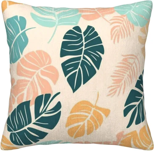 Miniatura 11 de 2 fundas de almohada de pana, fundas de almohada cuadradas suaves y cuadradas para sofá, sala de estar, 16 x 16 pulgadas