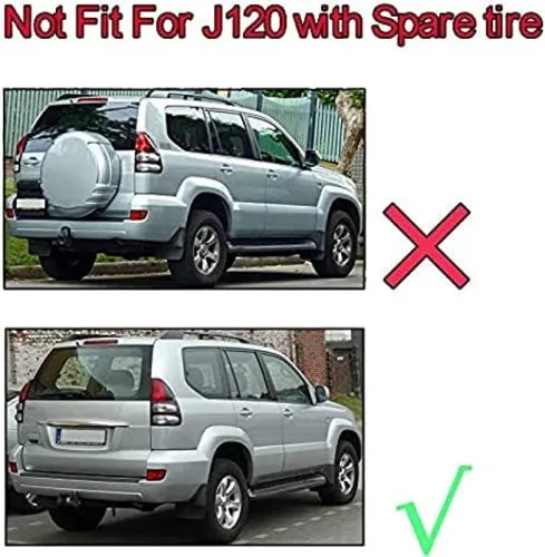 Miniatura 6 de Juego de limpiaparabrisas trasero, compatible con Toyota Prado J120 Land Cruiser J120 2002-2009 2002-2009 repuesto de limpiaparabrisas trasero