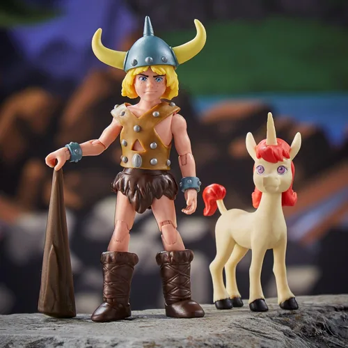 Miniatura 5 de Dungeons & Dragons Cartoon Classics - Juego de 2 figuras de acción de Bobby & Uni de 6 pulgadas, dibujos animados de los años 80, incluye d12