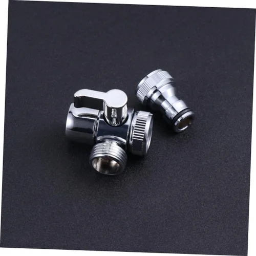 Miniatura 6 de DOITOOL Adaptador de grifo separador de agua, paquete de 2 adaptadores de entrada de lavadora para manguera de lavadora