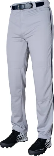 Rawlings Semi-Relaxed Full Length Baseball Pant Piped Adult Sizes Multiple Colors
