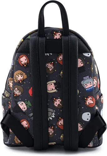 Miniatura 3 de Loungefly Harry Potter Personajes Todo Sobre Estampado Mujer Doble Correa Bolso De Hombro, Multi, Classic