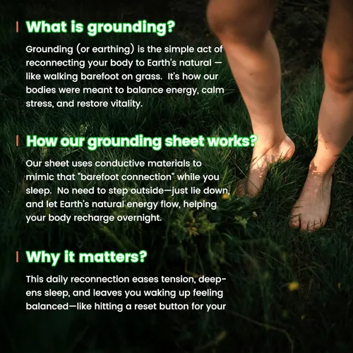 Miniatura 9 de LARMACE Grounding Sheets - Sábanas tamaño King, 12% fibra de plata pura y 88% algodón orgánico, sábanas de tierra – Sábanas con infusión de plata