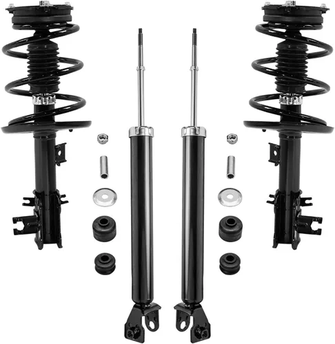 Miniatura 16 de Detroit Axle - Amortiguadores de puntales RWD para Infiniti G35 03-06, 2 amortiguadores traseros, 2 puntales delanteros y muelles helicoidales 2003