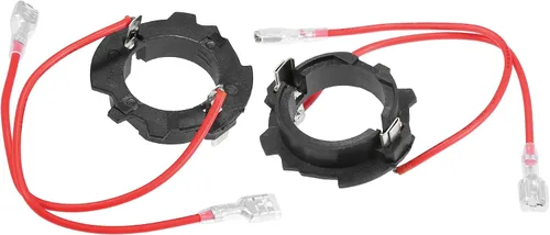 Miniatura 5 de uxcell 2 unids H7 LED faros faros base adaptadores enchufe retenedor clip apto para Volkswagen GTI 2006-2019