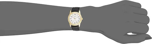Miniatura 4 de Casio LTPV001GL-7B Reloj de cuarzo de cuero negro para mujer Negro Reloj de cuarzo