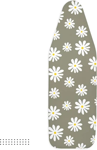 Miniatura 8 de Encasa XO Funda y almohadilla para tabla de planchar de 42 x 14 pulgadas, tamaño estándar, funda de fieltro de 0.118 pulgadas de grosor acolchada