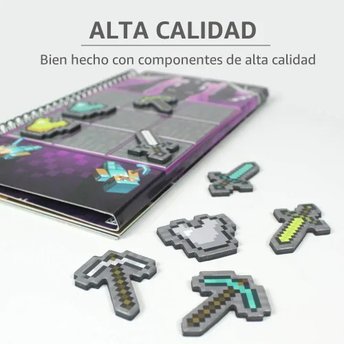 Miniatura 3 de ThinkFun – Rompecabezas magnético de Minecraft para viaje, juego lógico y juguete STEM para niños a partir de 8 años