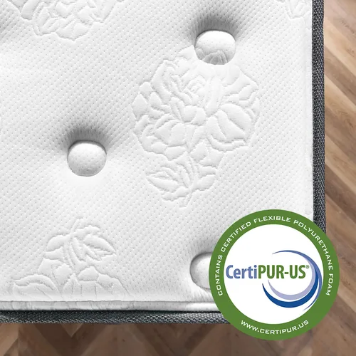 Miniatura 6 de Zinus - Colchón híbrido de gel de 10 pulgadas con soporte de confort y enfriamiento, tamaño completo, colchón de resortes internos ajustados