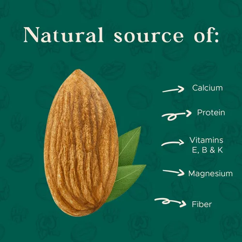 Miniatura 3 de Almendras tostadas secas sin sal, 48 onzas (3 libras) Probadas por lotes sin gluten y maní, sin aceite, enteras, sin PPO, sin OMG, sin herbicidas
