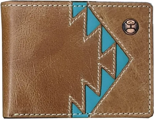 Miniatura 6 de HOOEY Cuero Bi-Fold Hombre, Hands-Up- Estampado Nómada, Talla única, 2812937