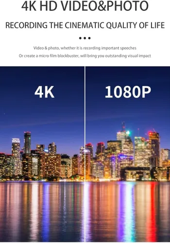 Miniatura 7 de Cámara digital 4K, 64MP, zoom 18X, enfoque automático, pantalla abatible de 2.8 pulgadas de 180°, cámara de vlogging para, compacta