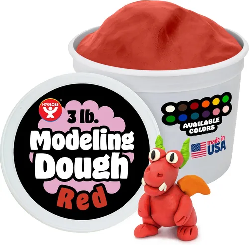 Miniatura 27 de Hygloss Play - Masa de modelado para niños, masa sensorial segura y no tóxica para artes y manualidades, bañera de 3 libras, arcilla de juego