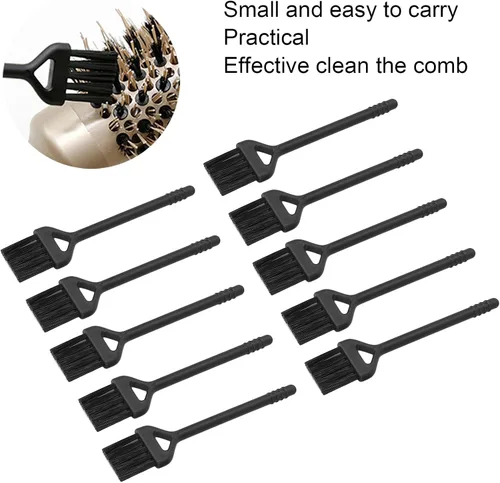 Miniatura 3 de 10 cepillos de limpieza de afeitadora eléctrica, mini cepillo de nailon de doble cara para afeitar, herramienta de limpieza para afeitar