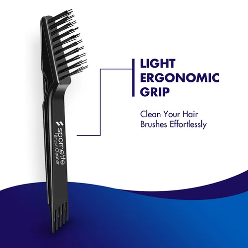 Miniatura 8 de Spornette Ion Fusion Vent Brush 176 Bundle con limpiador de cepillo para el cabello