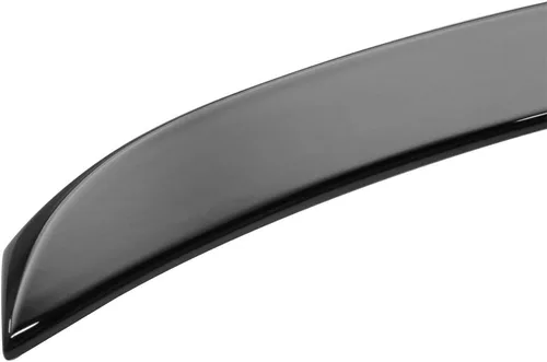 Miniatura 5 de Alerón de maletero prepintado compatible con Benz Clase E W211 2003-2009, tipo L, ABS pintado negro #040, ala de maletero trasera disponible por