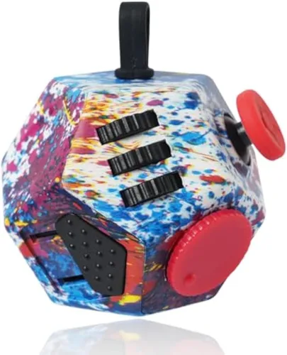 Miniatura 15 de UOOEFUN Juguetes sensoriales cúbicos para personas inquietas, juguetes para ansiedad, TDAH, autismo, alivio del estrés para niños y adultos, mejora
