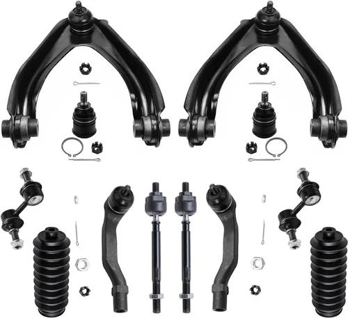 Miniatura 28 de Detroit Axle - Kit de extremo delantero para Ford 1998-2001 Explorer Mercury Mountaineer, 4 barras estabilizadoras delanteras y traseras, 2 brazos