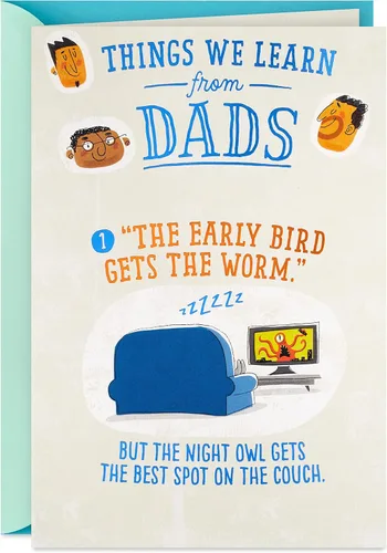 Miniatura 8 de Hallmark Tarjeta del día del padre para papá (gracias)