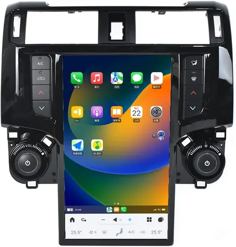 aoonav 13.6 pulgadas Android 13 Car Stereo Radio Actualización para Toyota 4Runner 2009-2018 Reproductor de video multimedia navegación GPS 1080P