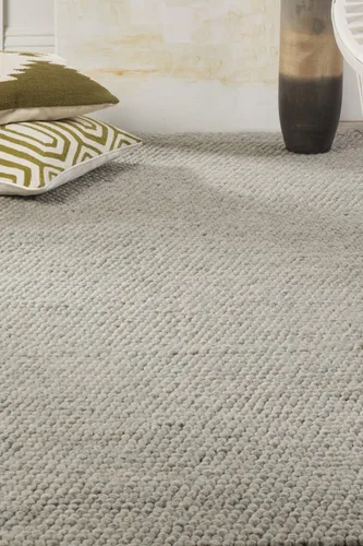Miniatura 85 de SAFAVIEH Natura Collection - Alfombra decorativa, 2 x 3 pies, color beige, mezcla de lana hecha a mano, diseño texturizado, ideal para pasillo