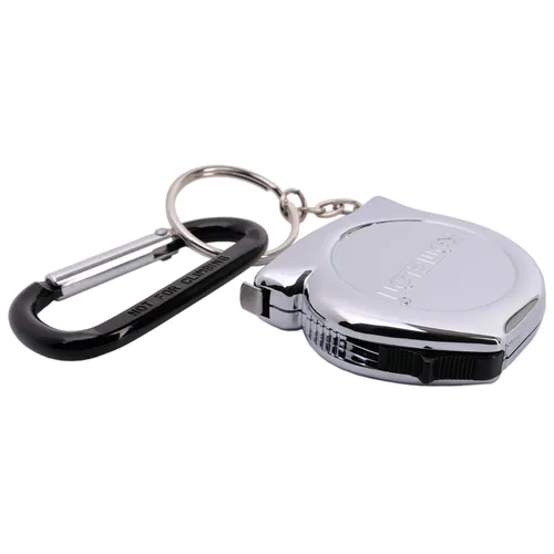 Miniatura 9 de KOMELON KMC-74K Pro Easy Chrome Case Cinta métrica 9.8 ft x 0.236 in Reglas métricas Llavero Llavero con mosquetón Clip Accesorio