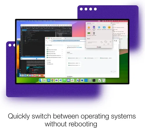 Miniatura 3 de Parallels Desktop 26 for Mac Run Windows on Mac Virtual Machine Software Authorized by Microsoft 1 Year Subscription [Mac Key Card]