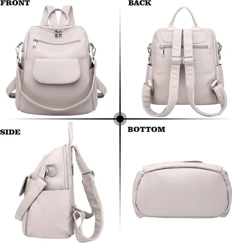 Miniatura 2 de Mochila de moda para mujer impermeable bolsa de viaje bolsa de hombro convertible para mujer