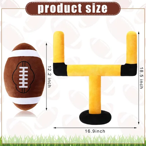 Miniatura 2 de Sliner Juego de almohadas de fútbol mullidas con pelota rellena de pelota de fútbol suave pelota deportiva fuerte interactiva deportiva creativa