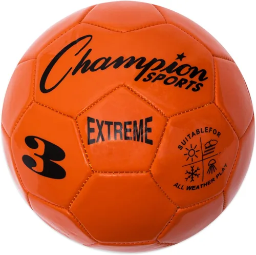 Miniatura 20 de Champion Sports Extreme Series - Balón de fútbol – Tamaños 3, 4, 5, tacto suave, para todo clima, alta retención de aire, pelotas de liga
