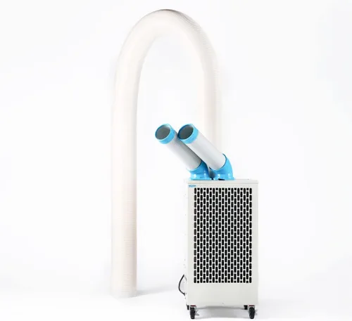 Uninex SAC3000 KOOLZONE - Enfriador de puntos móvil para interiores y exteriores, 10,236 BTU KOOLZONE con conducto de extensión de calor ED3H