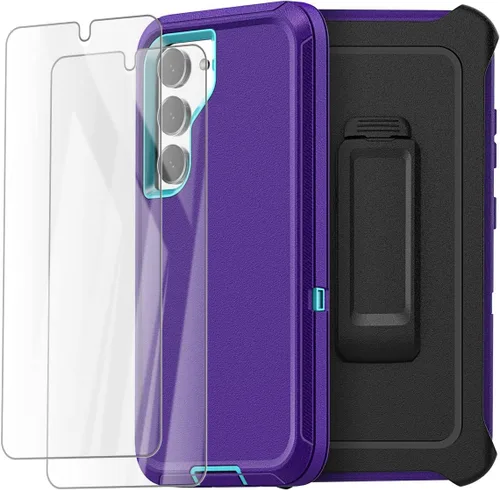 Miniatura 15 de AICase Funda para Galaxy S23 Funda Transparente (6.1"), Protección contra Caídas de Servicio Pesado Cuerpo Completo Resistente a Prueba de Golpes/A