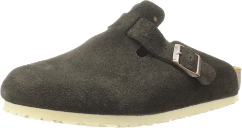 Miniatura 7 de Birkenstock Zuecos de gamuza Boston para mujer