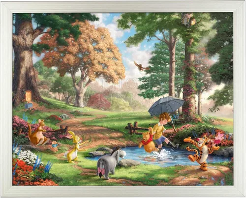 Miniatura 5 de Thomas Kinkade Estudios Winnie the Pooh I 11 x 14 - Impresión artística (marco negro)