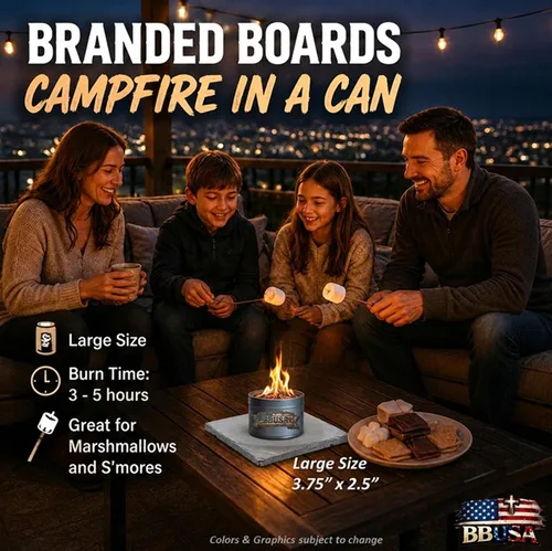Miniatura 5 de Campfire in a Can - Made in USA - Portable Mini Fire Pit for Marshmallows & S’Mores - Hiking, Backpacking, Hunting, Fishing & Camping - Tactical