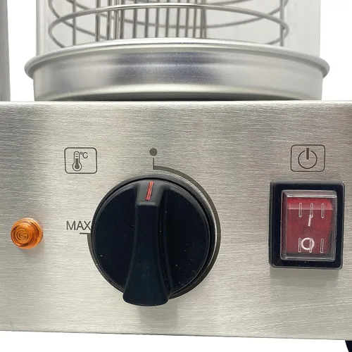 Miniatura 5 de TECHTONGDA Vaporizador para perros calientes, parrilla de salchichas, calentador eléctrico para bollos, calentador de perros calientes, calentador