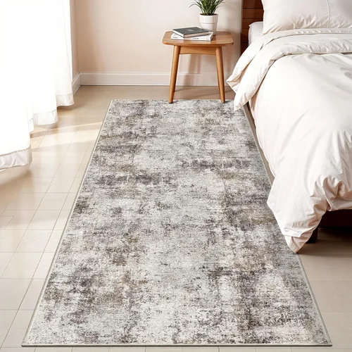 Miniatura 10 de Alfombra de pasillo lavable de 3 x 12: alfombra antideslizante fácil de limpiar - Alfombras suaves para sala de estar, dormitorio, cocina, alfombra