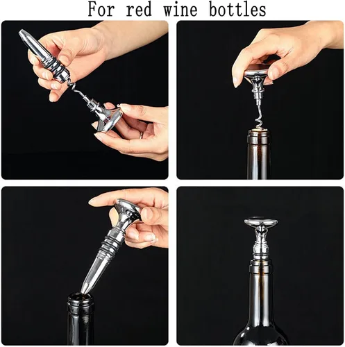 Miniatura 4 de Balancing Bird: decoración científica, abrebotellas de cerveza, abrebotellas de vino, decoración de mesa de águila (acero inoxidable)