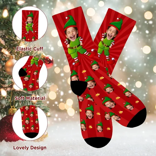 Miniatura 78 de Artsadd Calcetines personalizados para mujeres y hombres, amantes de los perros y gatos, regalos divertidos unisex personalizados