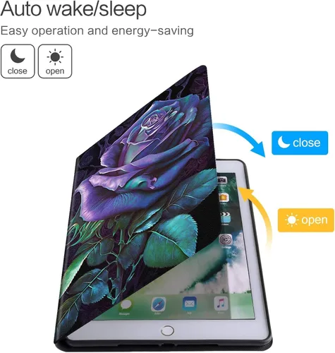 Miniatura 4 de Funda protectora para Samsung Galaxy Tab A de 8.0 pulgadas 2017, piel sintética a prueba de golpes, funda protectora para Samsung Tab A 8.0 pulgadas