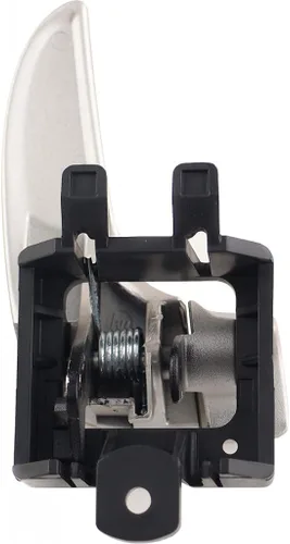 Miniatura 3 de Para Buick Rendezvous 2002-2007 Manija de puerta interior delantera o trasera, lado del conductor gris Con botón de bloqueo de puerta