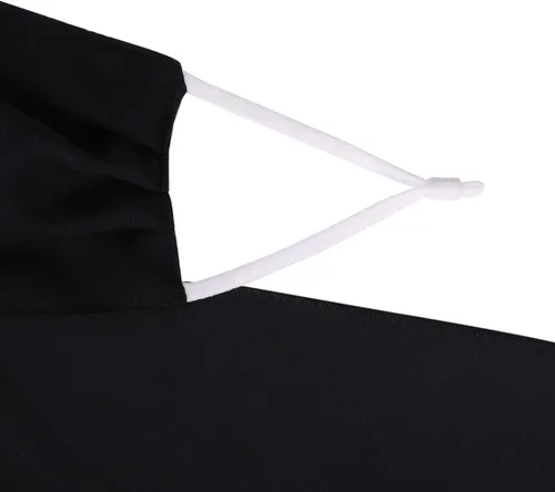Miniatura 5 de Bufanda tipo bandana para mujeres y niñas, con cintas elásticas para las orejas, polaina para el cuello, pasamontañas, protección contra el polvo