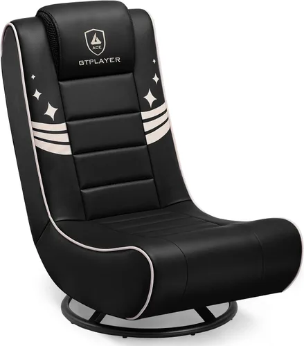 Miniatura 11 de GTPLAYER Silla de Piso para Juegos Plegable Silla Giratoria para Piso para Niños Chicos Cómoda Silla para Videojuegos con 360° Multipropósito