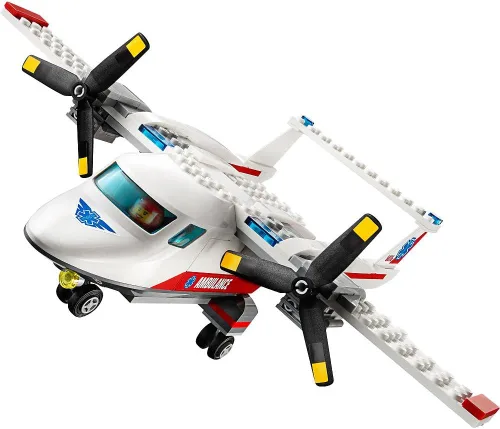 Miniatura 3 de LEGO City ambulancia Plane 60116